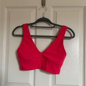Lululemon Align V-neck sports bra in lipgloss